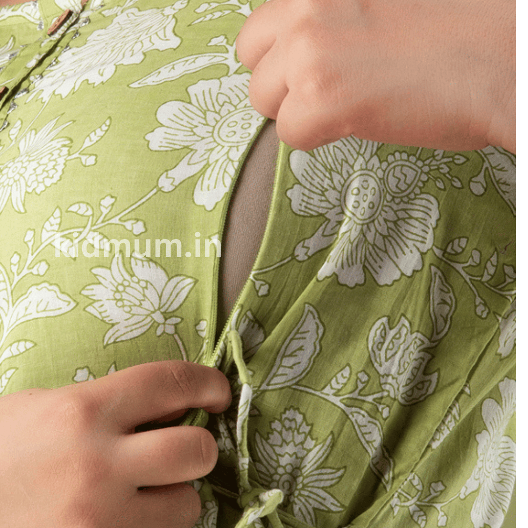 Kidmum Maternity Feeding Kurti Pista