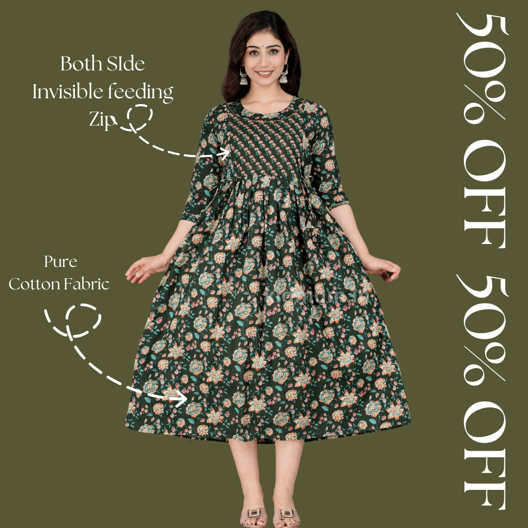 Kidmum Maternity Feeding Kurti Starry