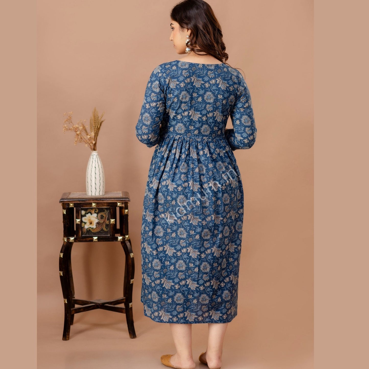 Kidmum™ Feeding Kurti Bluie Floral