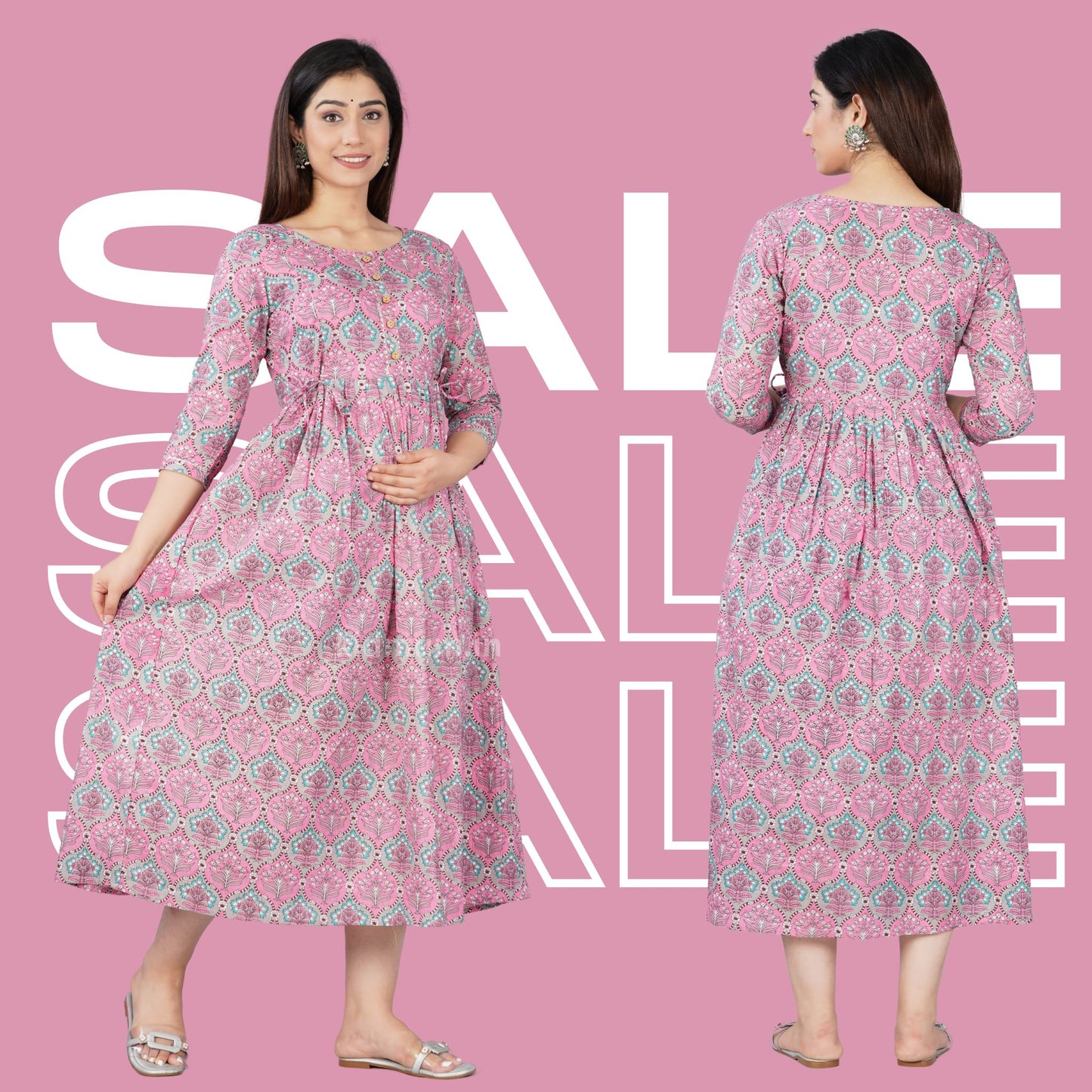 Kidmum Maternity Feeding Kurti RubyRose