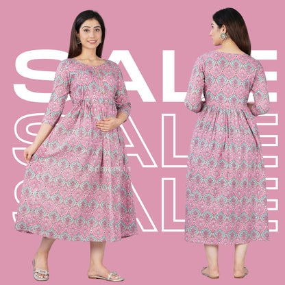 Kidmum Maternity Feeding Kurti RubyRose
