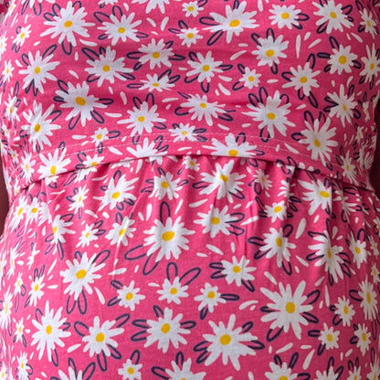 Kidmum Zipless Maternity Feeding Loungewear RoseBlush
