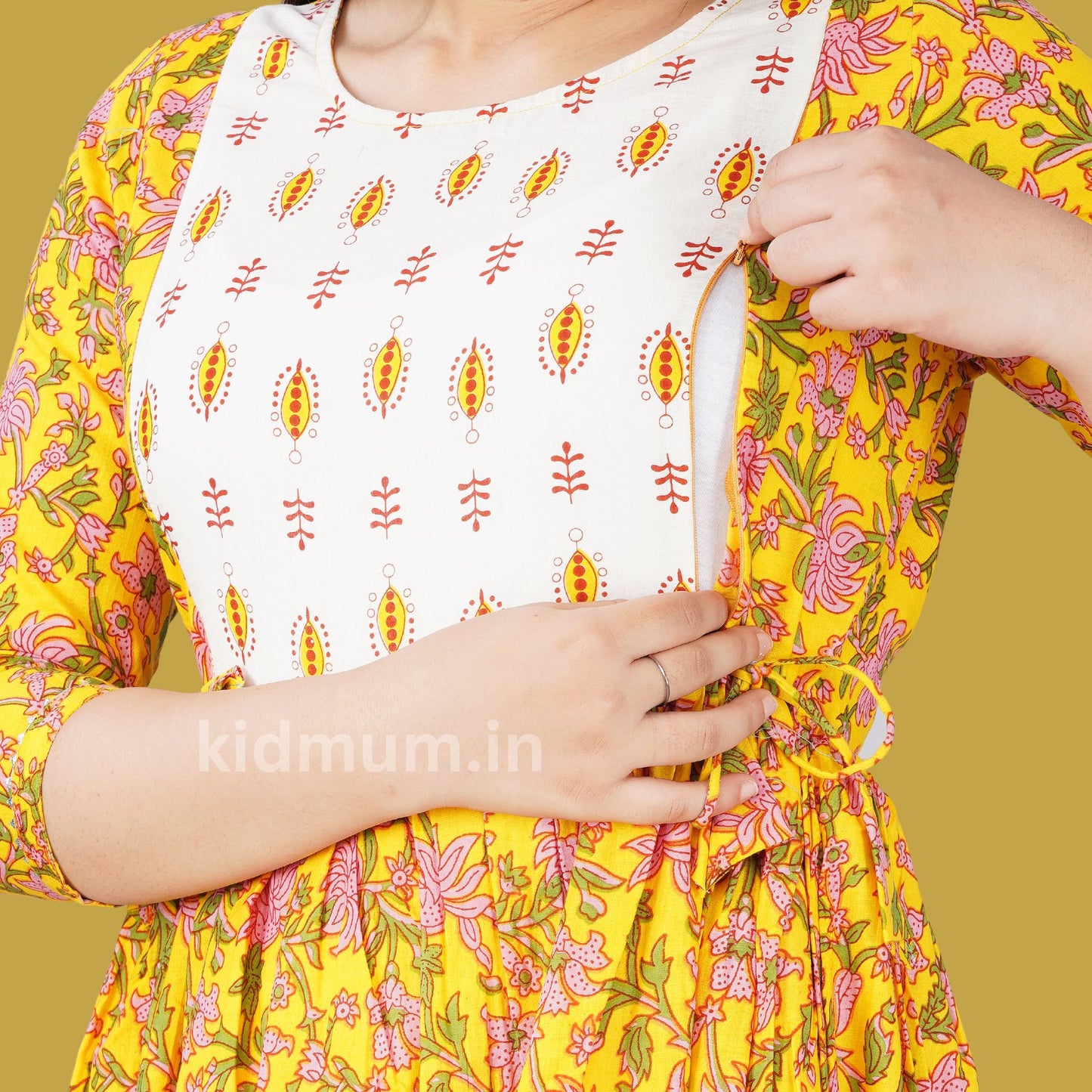 Kidmum Maternity Feeding Kurti Buttercup