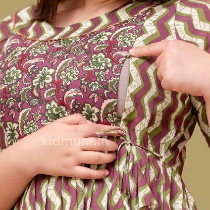 Kidmum Maternity Feeding Kurti Breeze