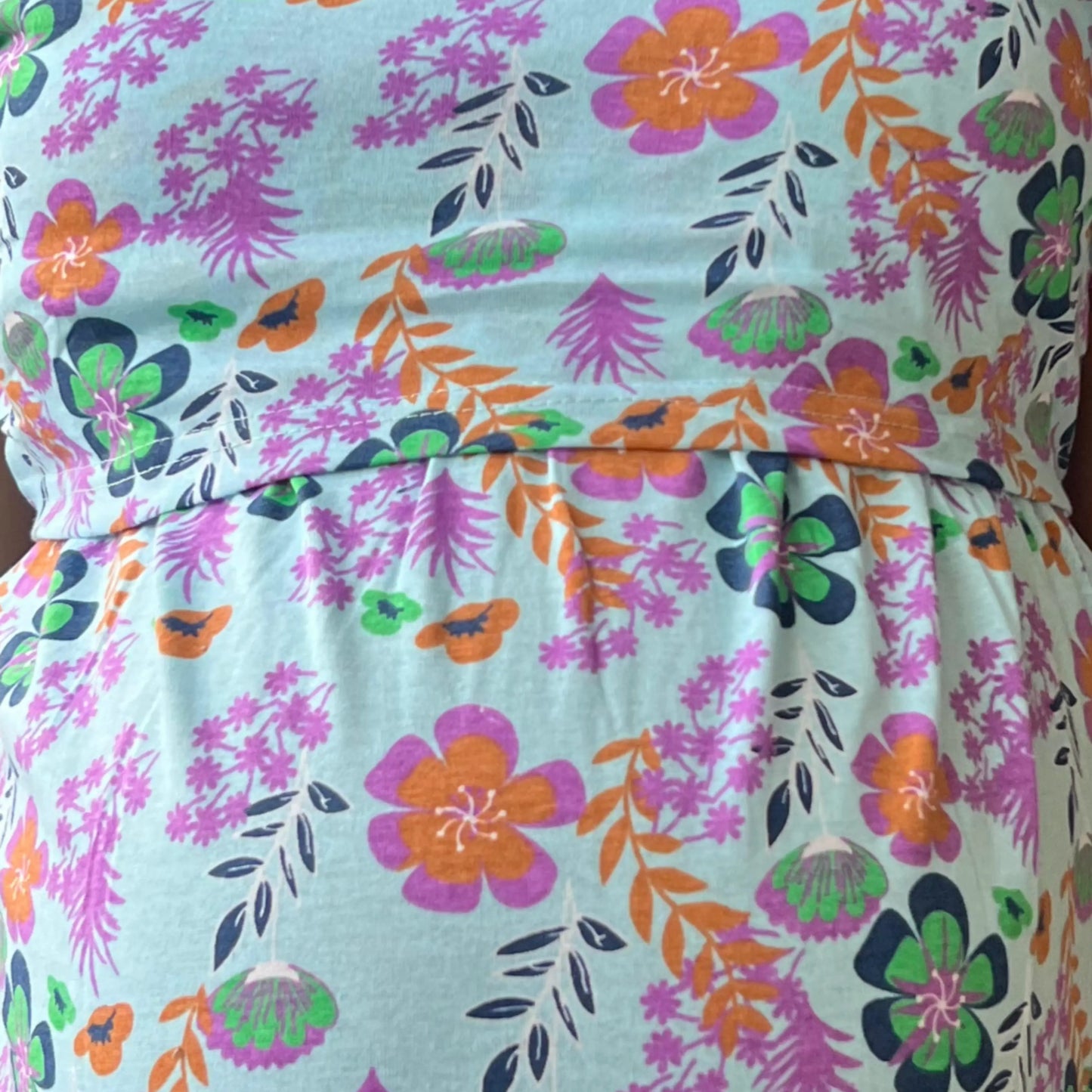 Kidmum Zipless Maternity Feeding Loungewear AquaAura