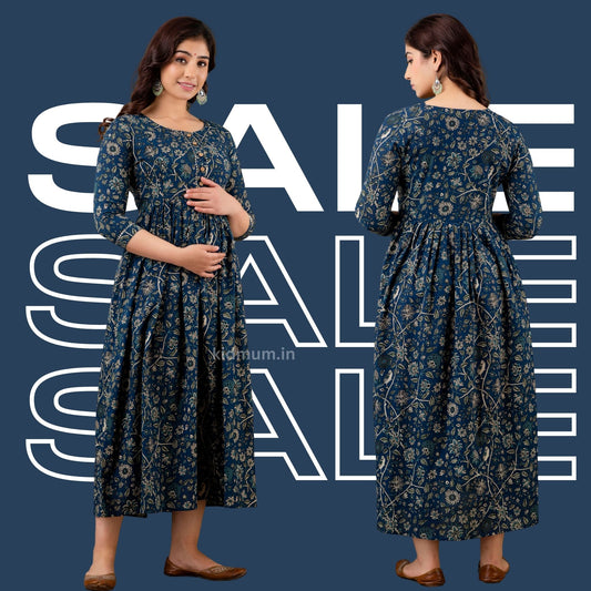 Kidmum Maternity Feeding Kurti Berry