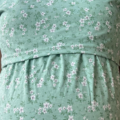 Kidmum Zipless Maternity Feeding Loungewear GreenGlow
