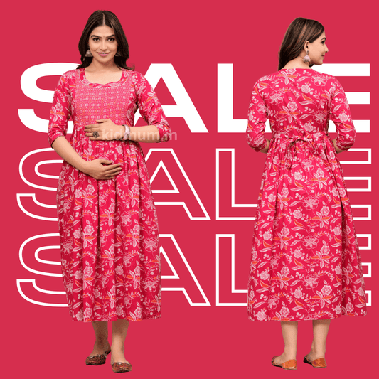 Kidmum Maternity Feeding Kurti Rosy Charm