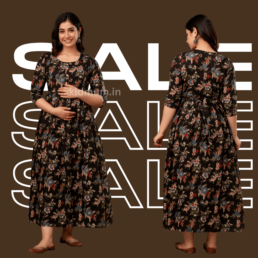 Kidmum Maternity Feeding Kurti Mocha