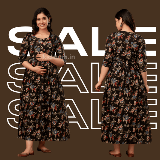 Kidmum Maternity Feeding Kurti Mocha