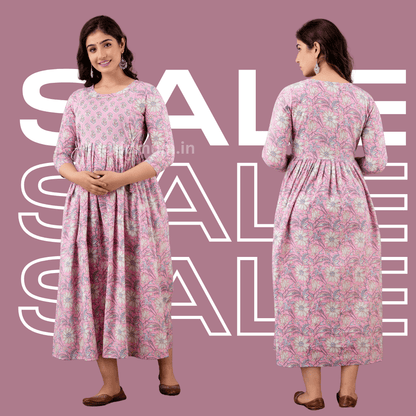 Kidmum Maternity Feeding Kurti Blush Pearl