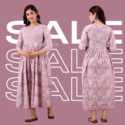 Kidmum Maternity Feeding Kurti Blush Pearl