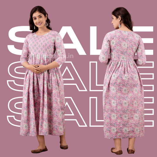Kidmum Maternity Feeding Kurti Blush Pearl