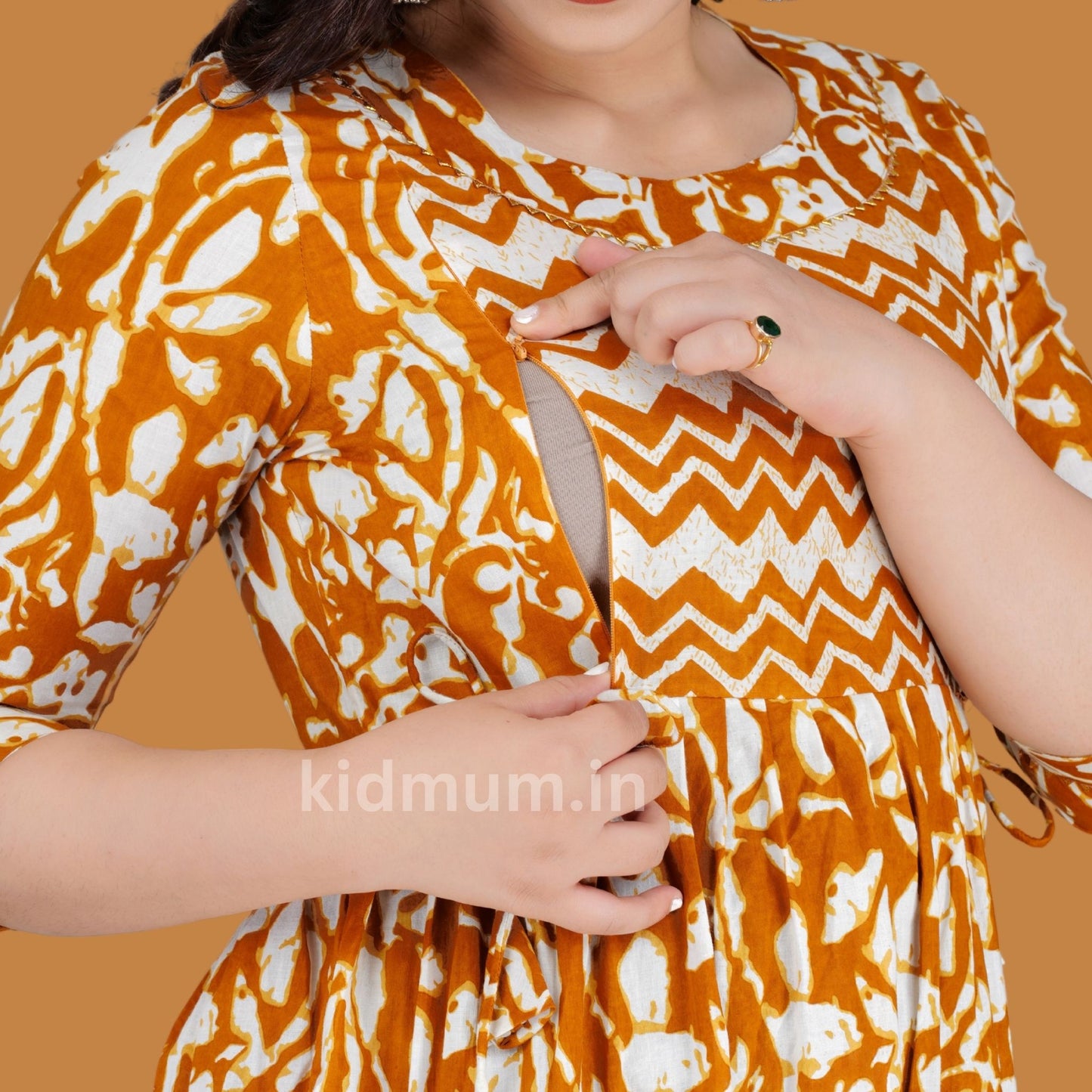 Kidmum Maternity Feeding Kurti Sunbeam