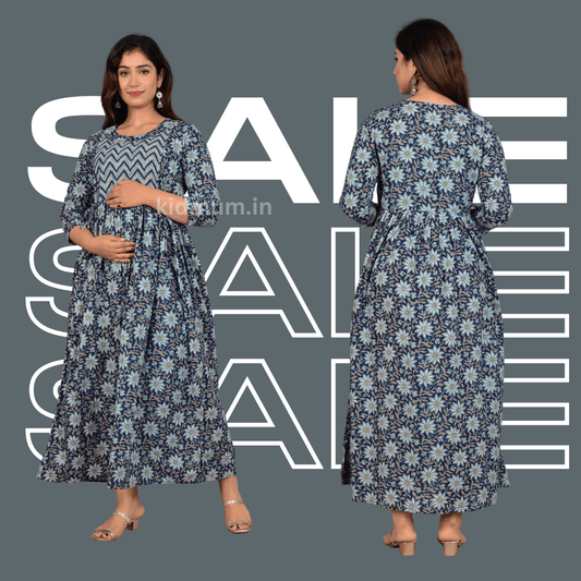 Kidmum Maternity Feeding Kurti Rosebud