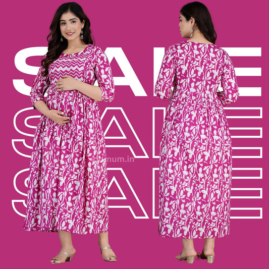 Kidmum Maternity Feeding Kurti Blossom