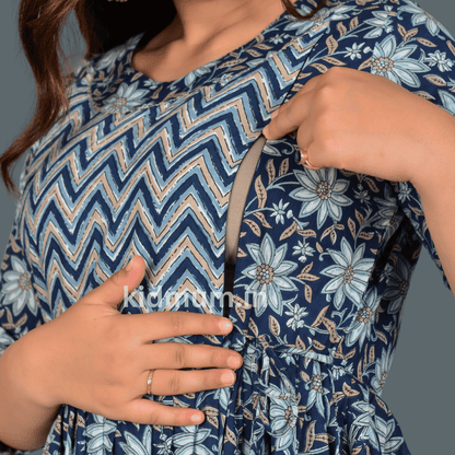 Kidmum Maternity Feeding Kurti Diamond