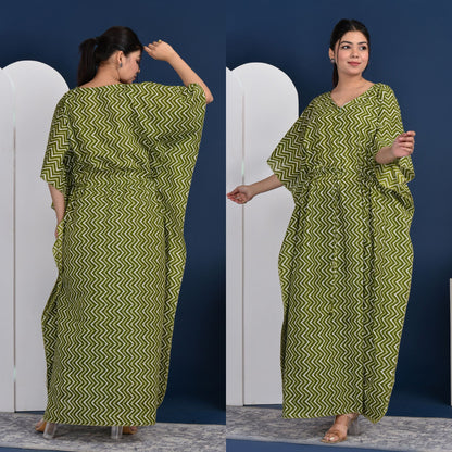 Kidmum™ Maternity Feeding Kaftan Mahendi