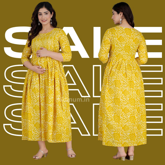 Kidmum Maternity Feeding Kurti Sunny