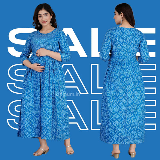 Kidmum Maternity Feeding Kurti SkySerenade