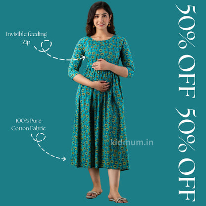 Kidmum Maternity Feeding Kurti Spring
