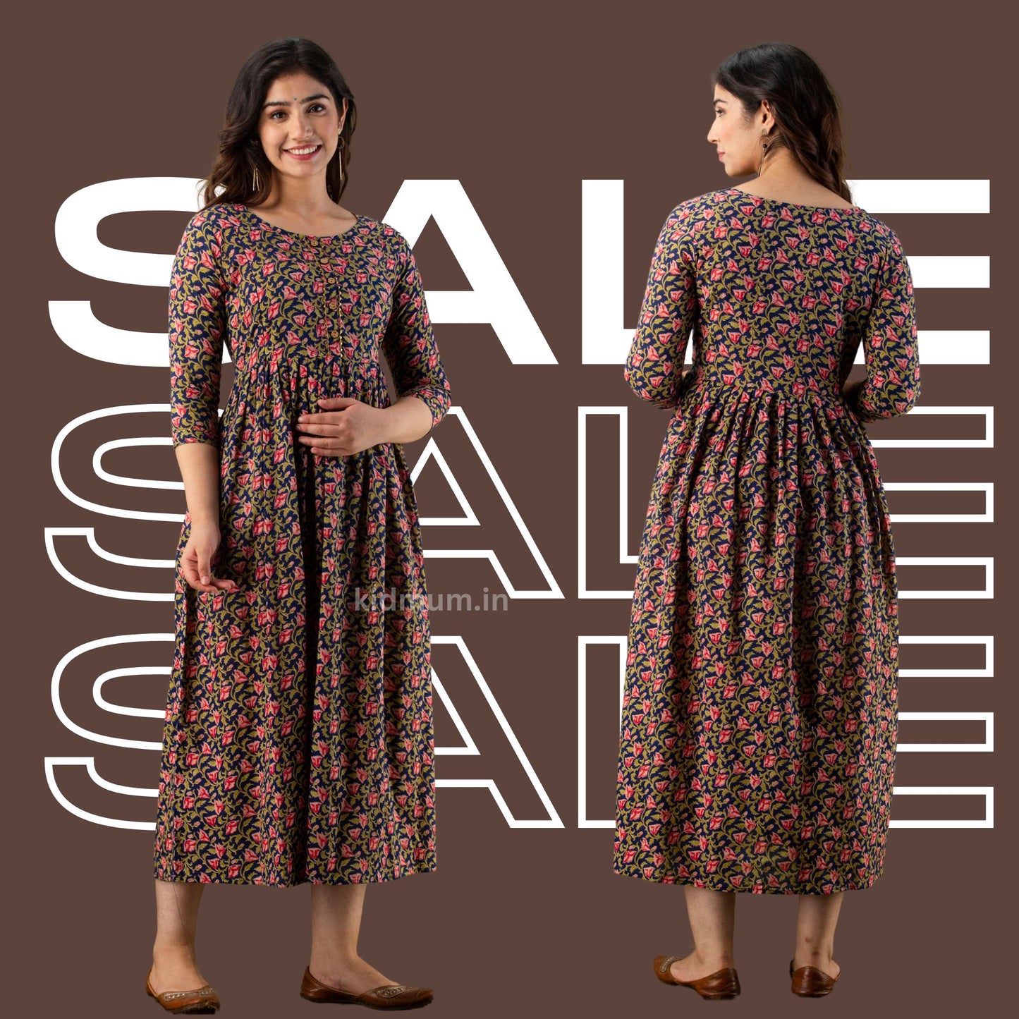 Kidmum Maternity Feeding Kurti Royal