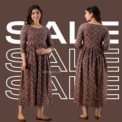 Kidmum Maternity Feeding Kurti Royal