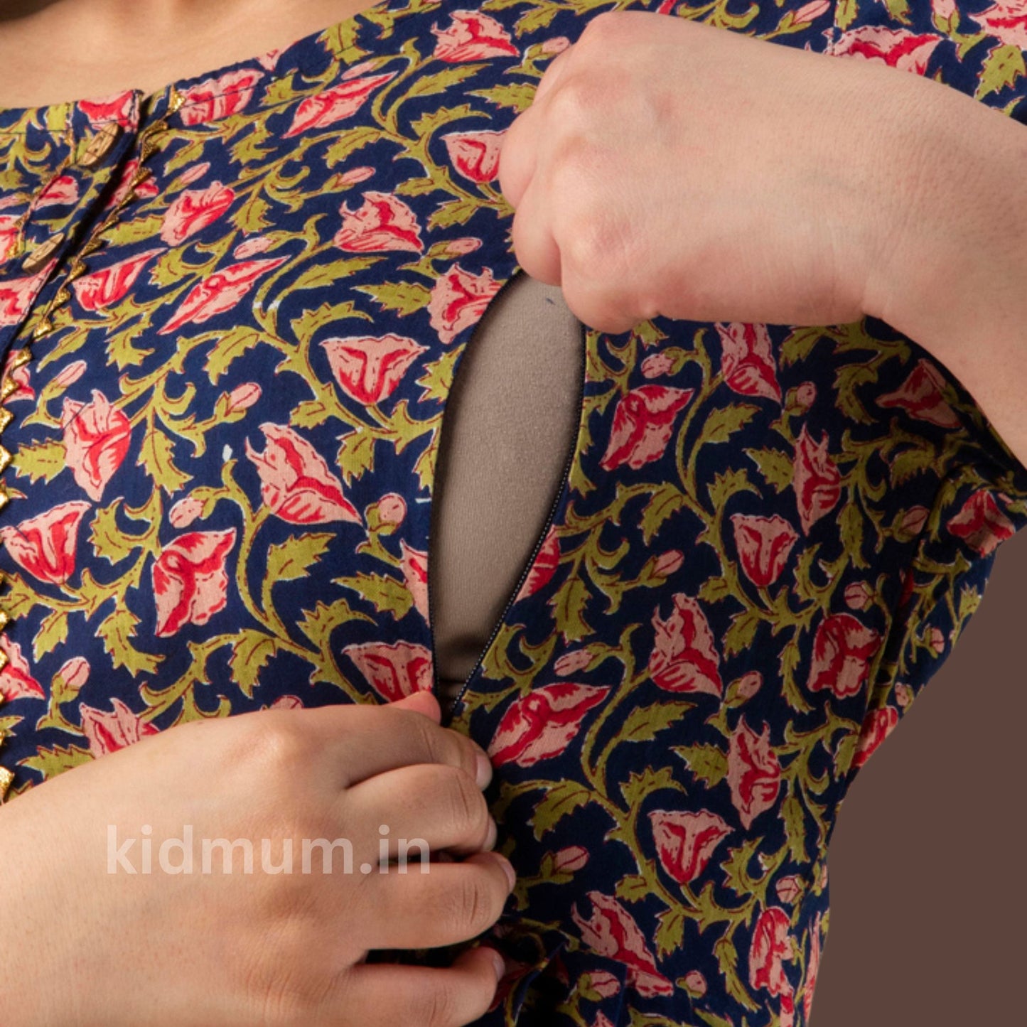 Kidmum Maternity Feeding Kurti Royal